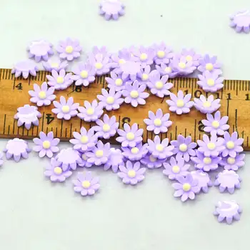 8mm Mielas Dervos Maža Flatback Gėlės| 